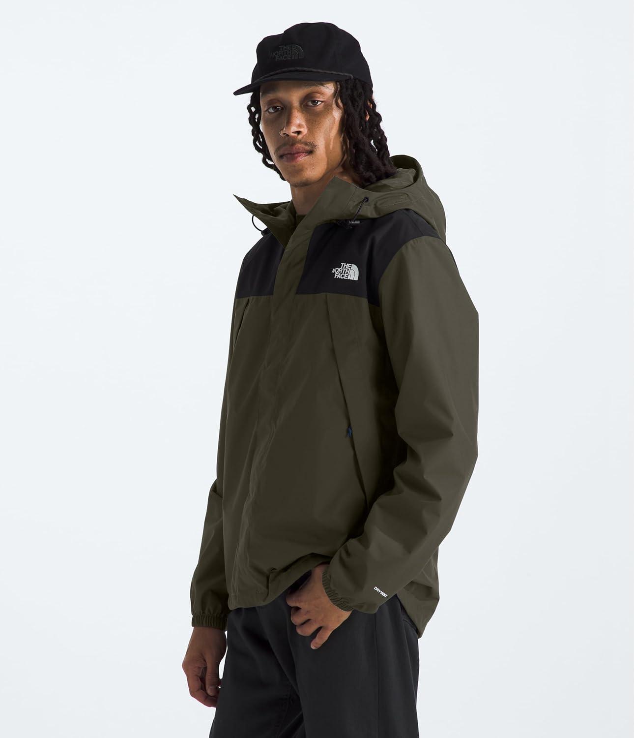 imageThe North Face Mens Antora Waterproof Jacket Standard and Big SizeNew Taupe GreenTnf Black