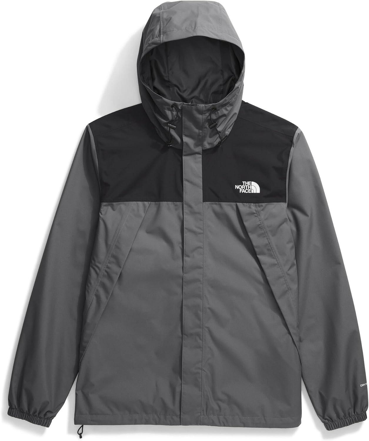 imageThe North Face Mens Antora Waterproof Jacket Standard and Big SizeSmoked PearlTnf Blacknpf