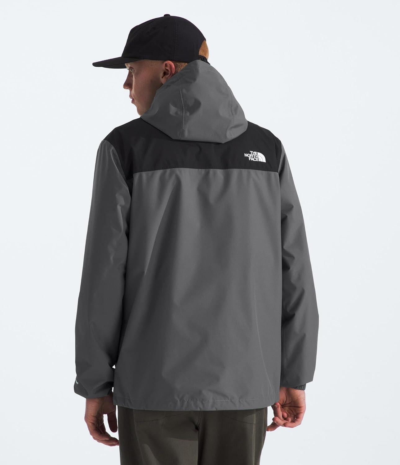 imageThe North Face Mens Antora Waterproof Jacket Standard and Big SizeSmoked PearlTnf Blacknpf