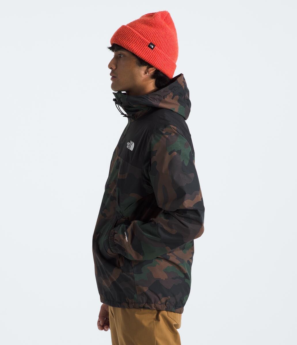 imageThe North Face Mens Antora Waterproof Jacket Standard and Big SizeTnf Black Tnf Camo PrintTnf Black