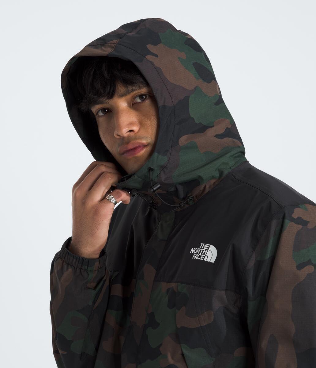 imageThe North Face Mens Antora Waterproof Jacket Standard and Big SizeTnf Black Tnf Camo PrintTnf Black