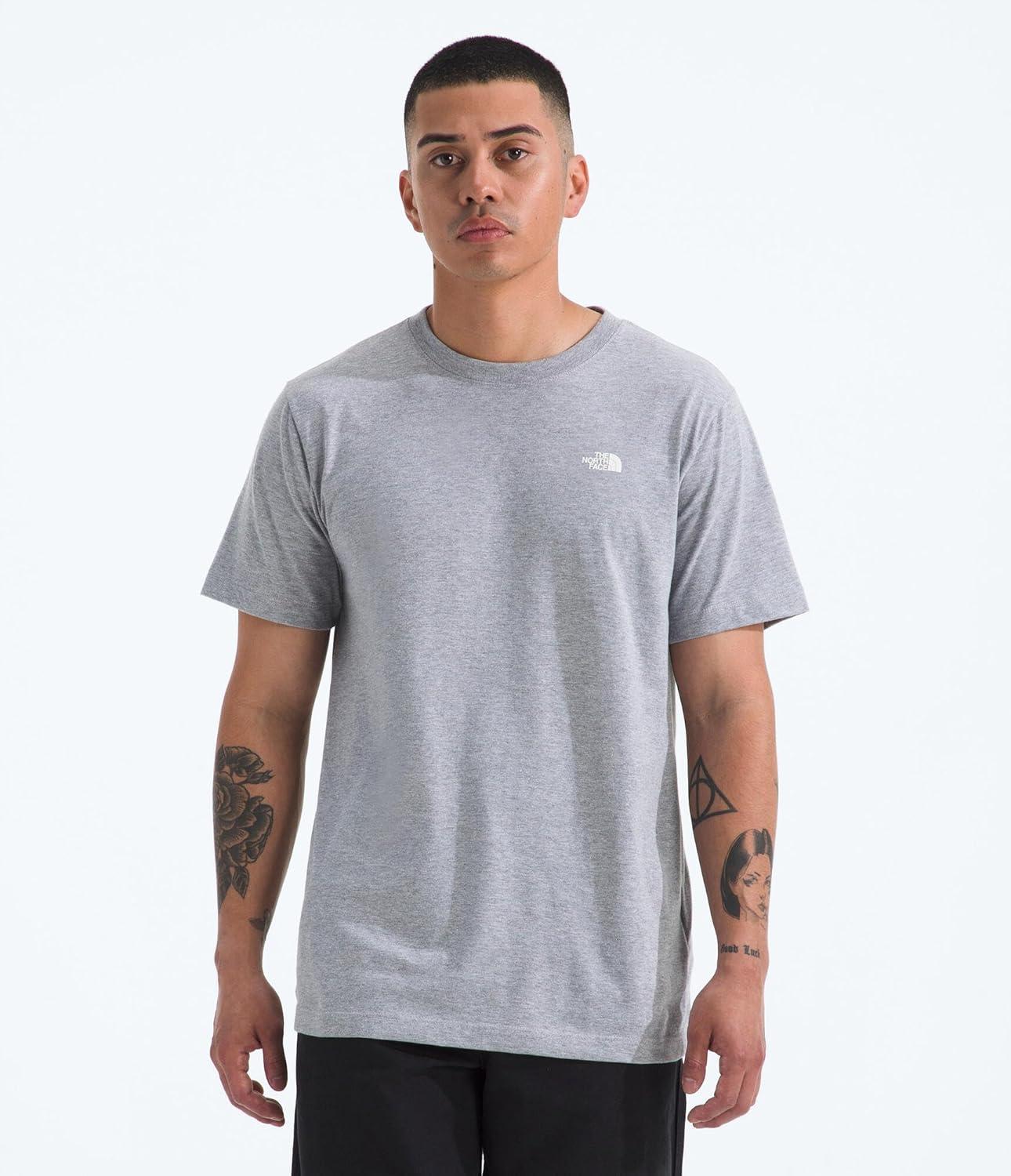 imageThe North Face Mens Core Box NSE Short Sleeve TeeTnf Pale Grey Heather