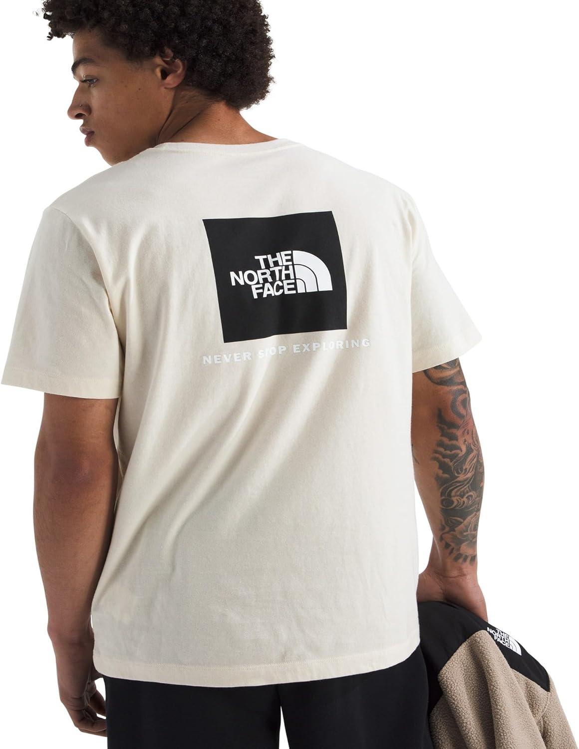 imageThe North Face Mens Core Box NSE Short Sleeve TeeWhite Dune