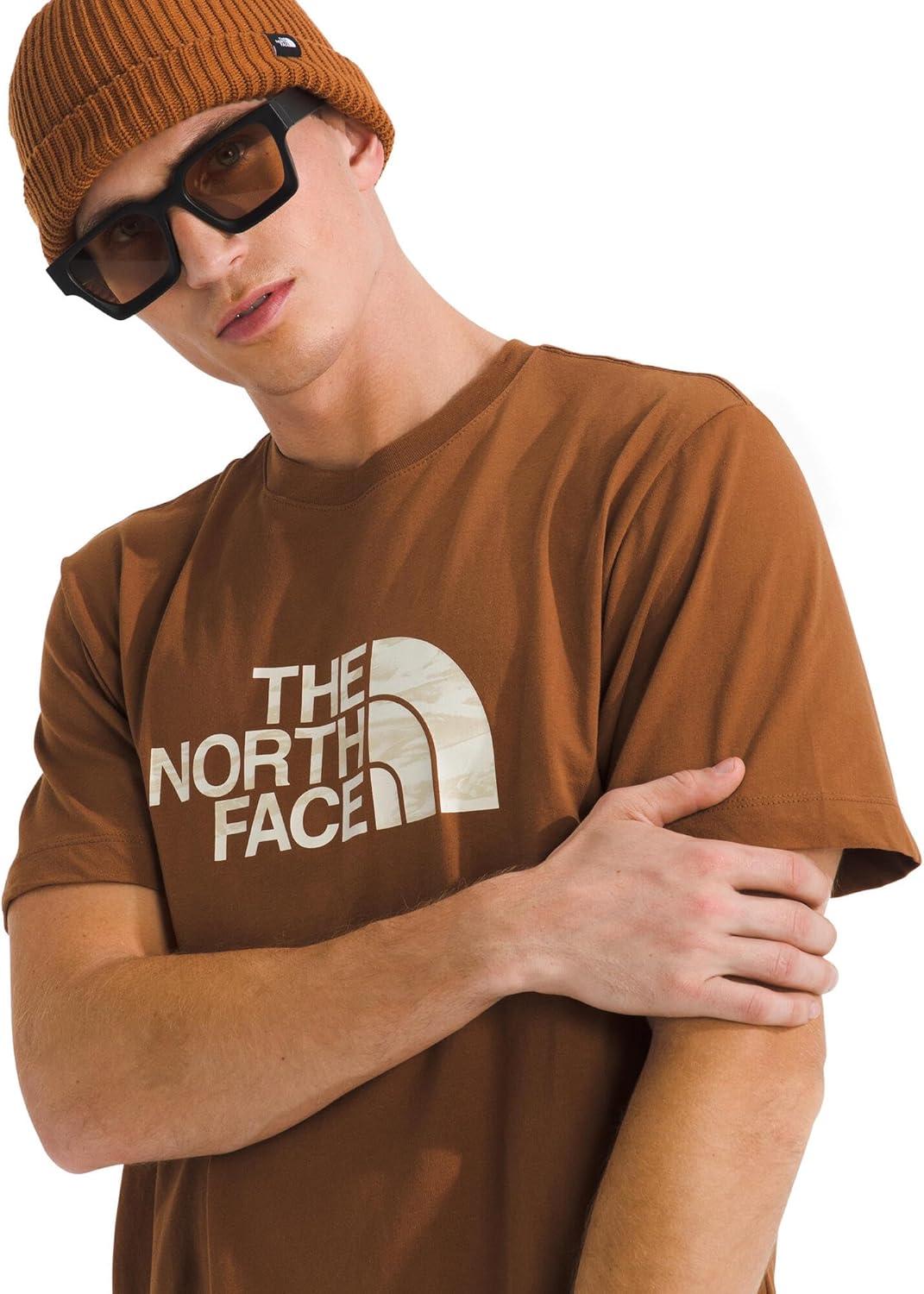 imageThe North Face Mens Evolution Edge of Light Half Dome Short Sleeve TeeBurnt Umber