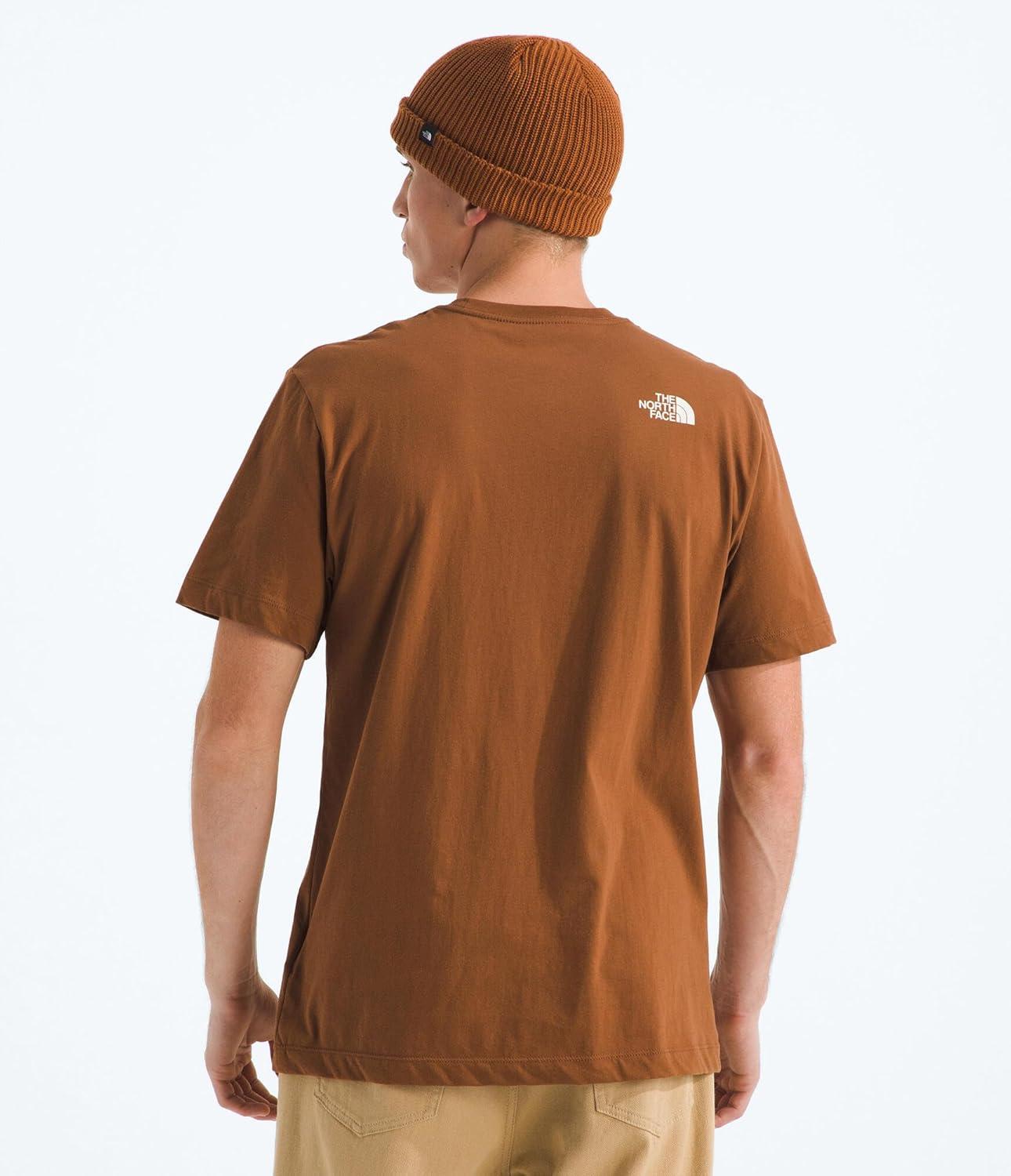 imageThe North Face Mens Evolution Edge of Light Half Dome Short Sleeve TeeBurnt Umber