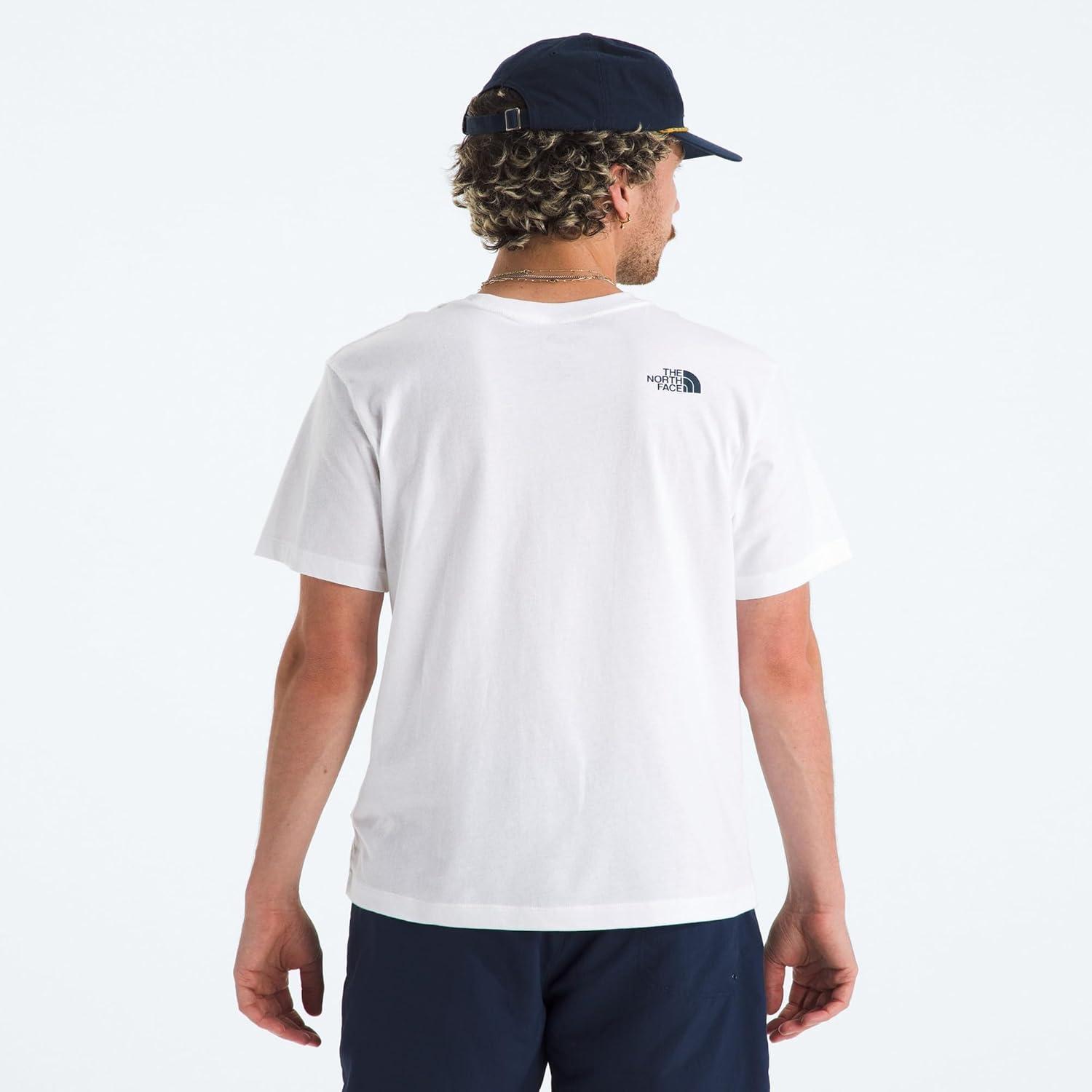 imageThe North Face Mens Evolution Mountain Woods ShortSleeve TeeTnf White