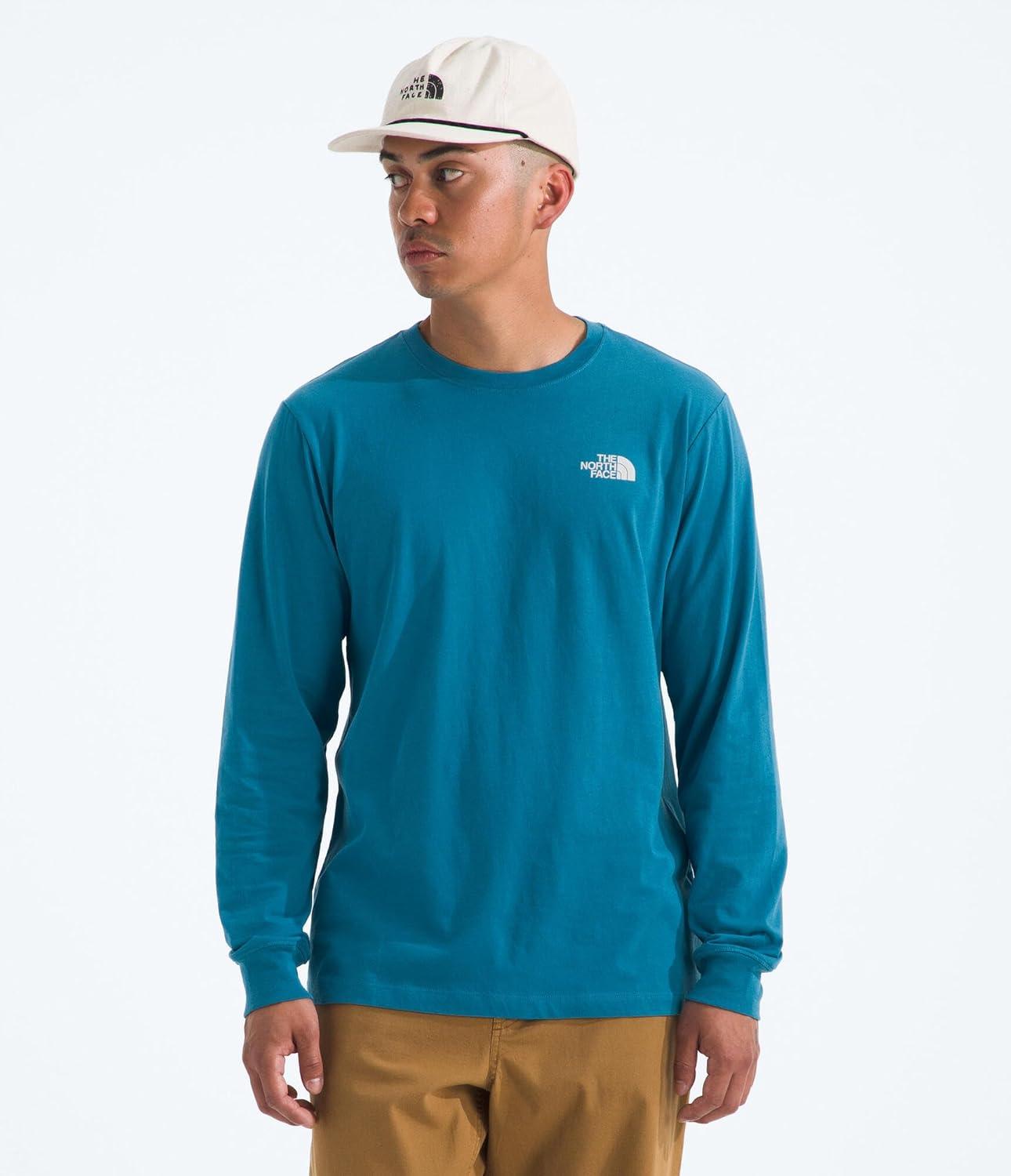 imageThe North Face Mens Evolution Nature Exposure LongSleeve TeeDusk Blue
