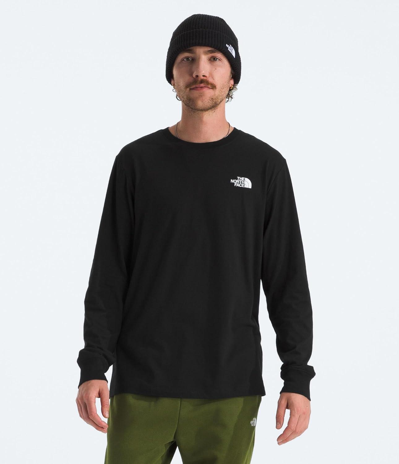 imageThe North Face Mens Evolution Nature Exposure LongSleeve TeeTnf Black
