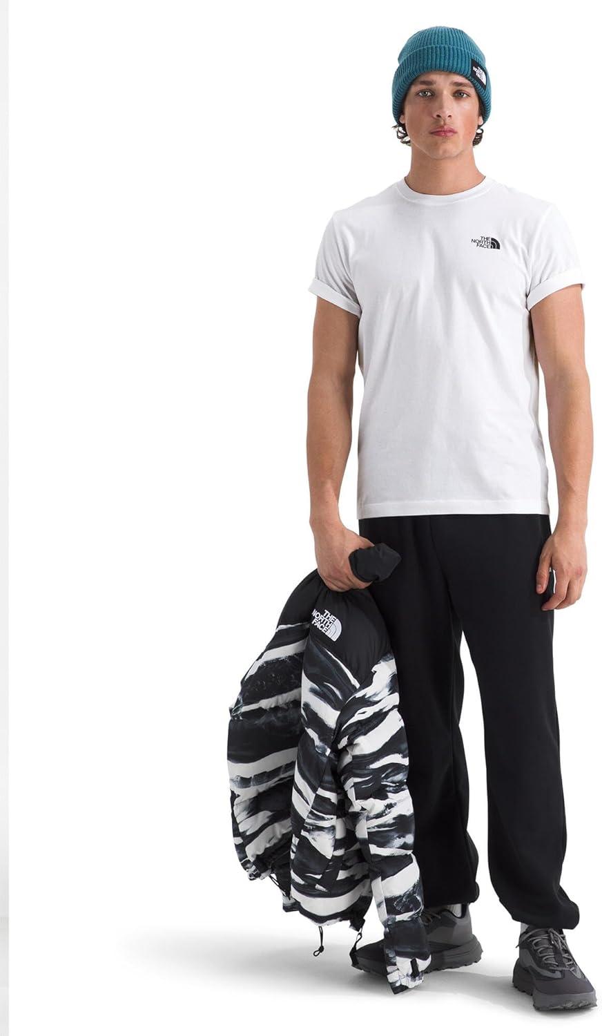 imageThe North Face Mens Evolution Sketch Logo ShortSleeve Tee Cotton Shirt with a Logo GraphicTnf White