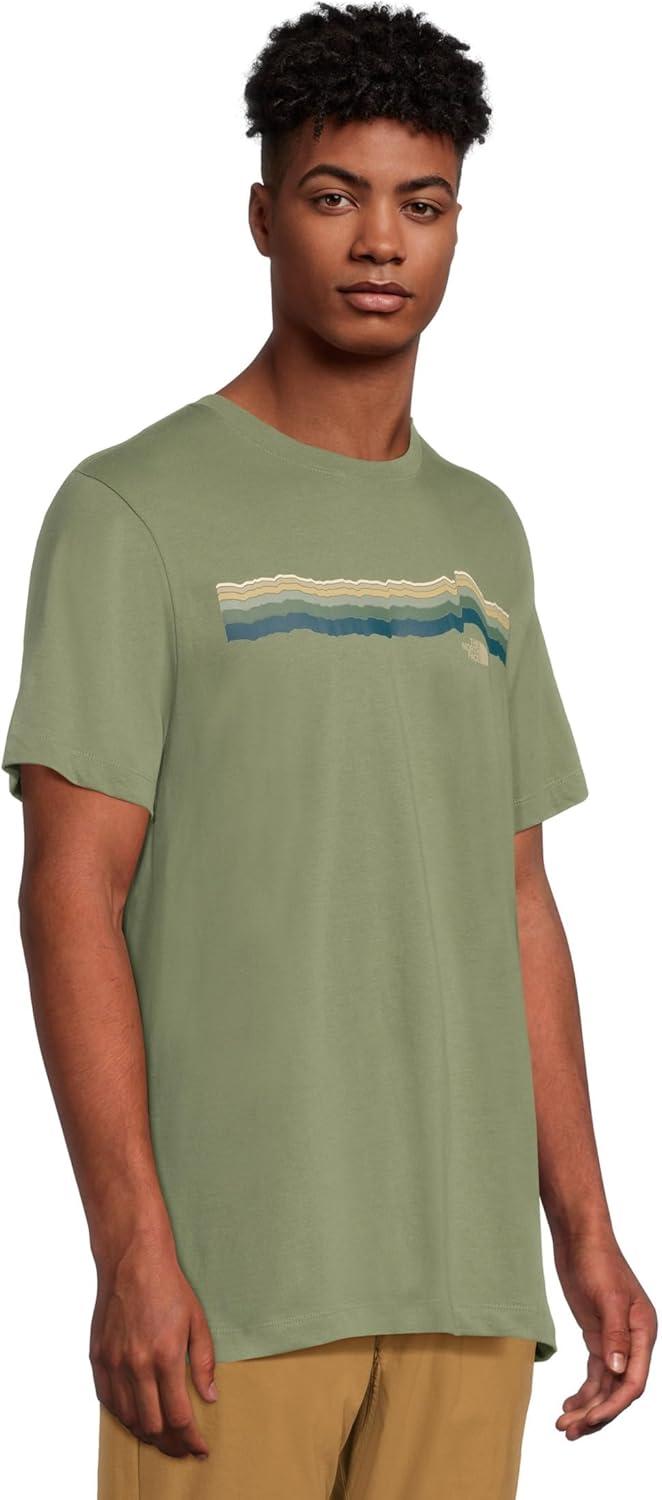 imageThe North Face Mens Evolution Tequila Sunrise ShortSleeve TeeBark Mist
