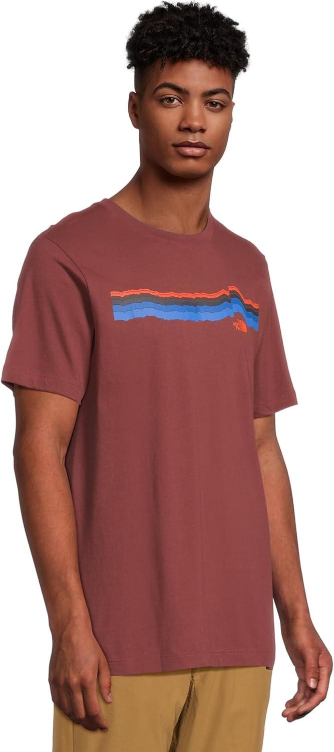 imageThe North Face Mens Evolution Tequila Sunrise ShortSleeve TeeSumac