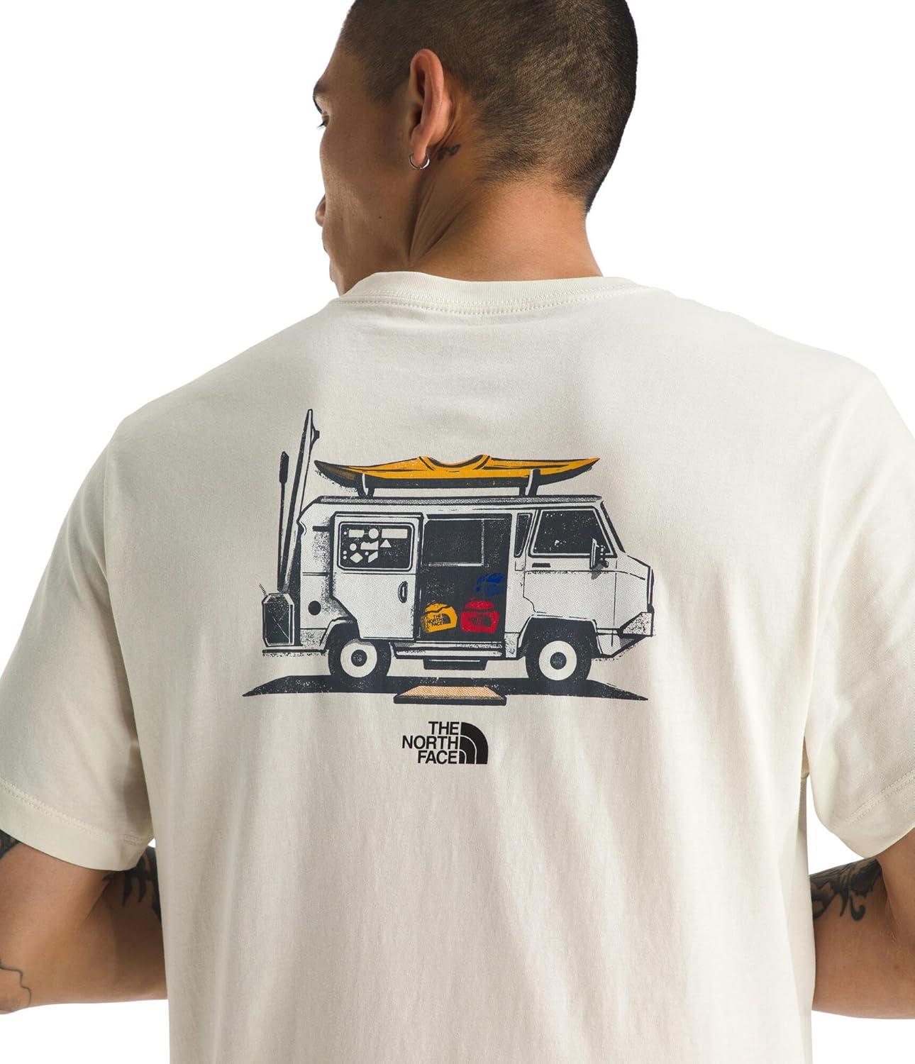 imageThe North Face Mens Evolution Van Life Short Sleeve TeeWhite Dune