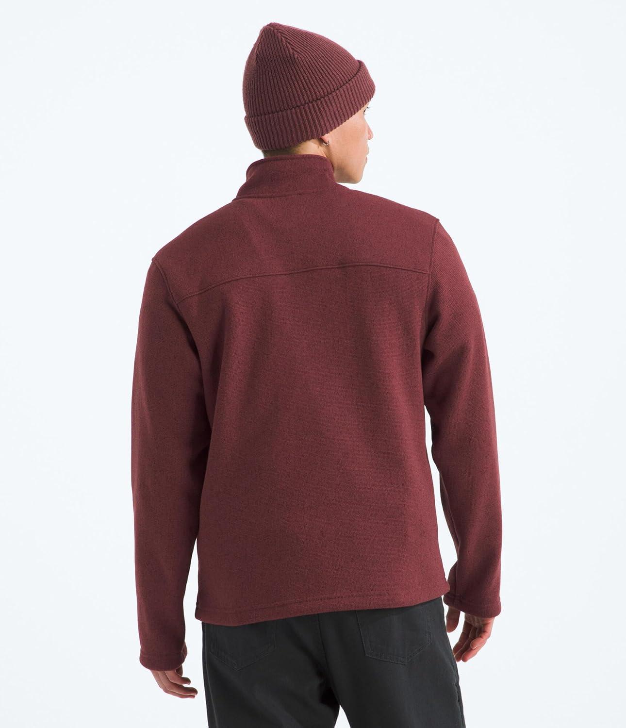 imageThe North Face Mens Gordon Lyons Full Zip Jacket Cold Weather Top With Zippered Hand PocketsSumac Heather