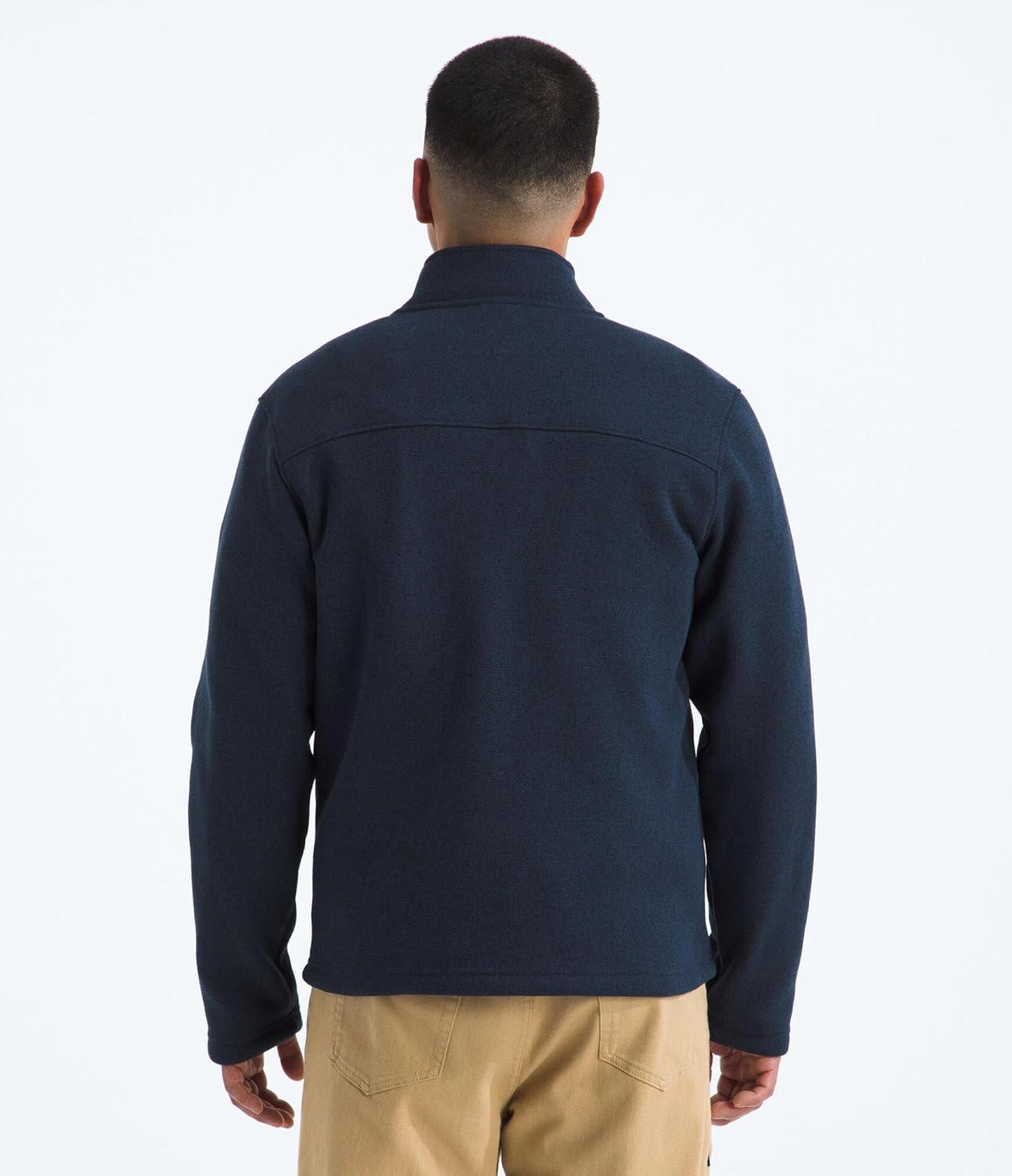 imageThe North Face Mens Gordon Lyons Full Zip Jacket Cold Weather Top With Zippered Hand PocketsSummit Navy Heather
