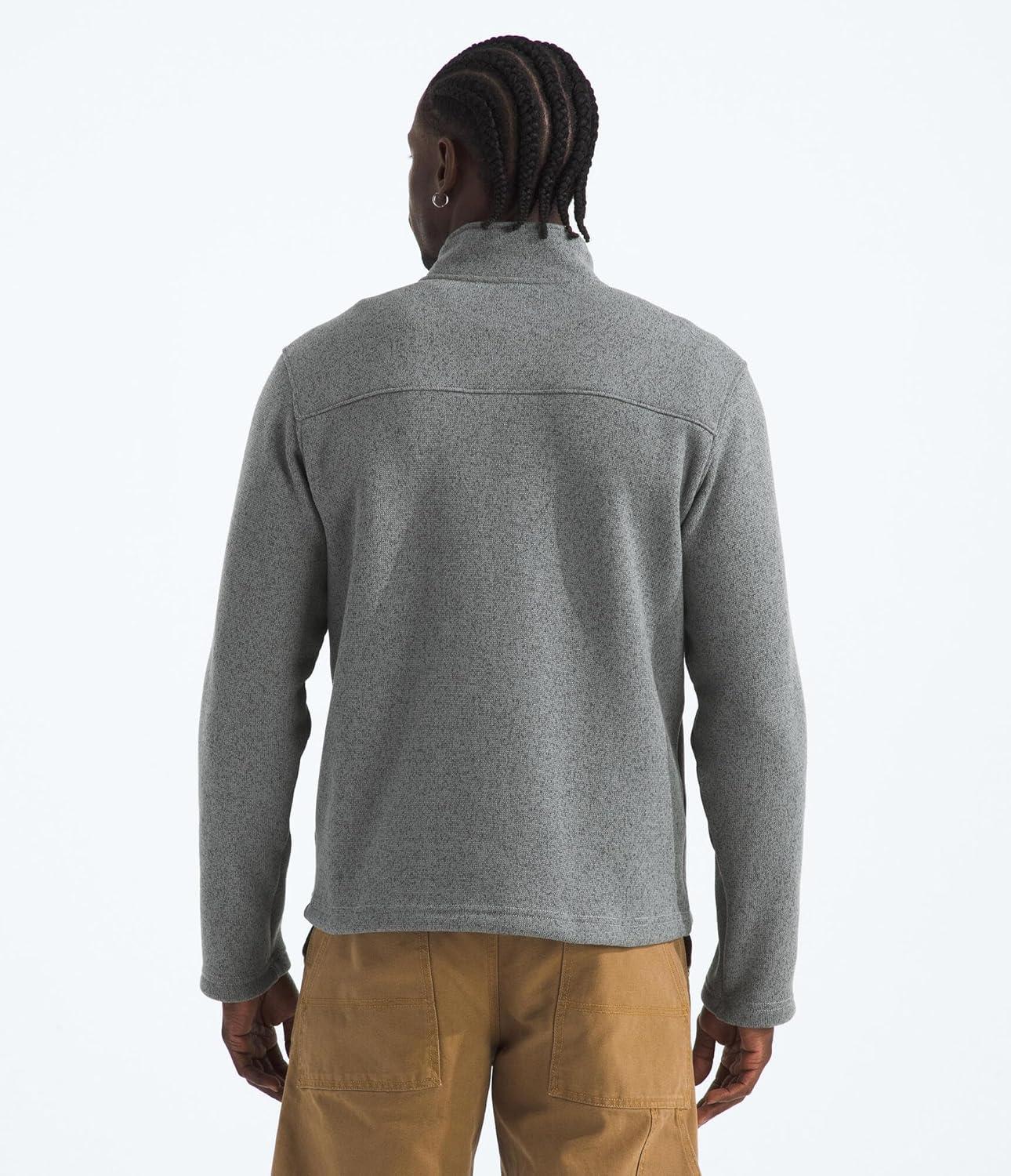 imageThe North Face Mens Gordon Lyons Full Zip Jacket Cold Weather Top With Zippered Hand PocketsTnf Medium Grey Heather