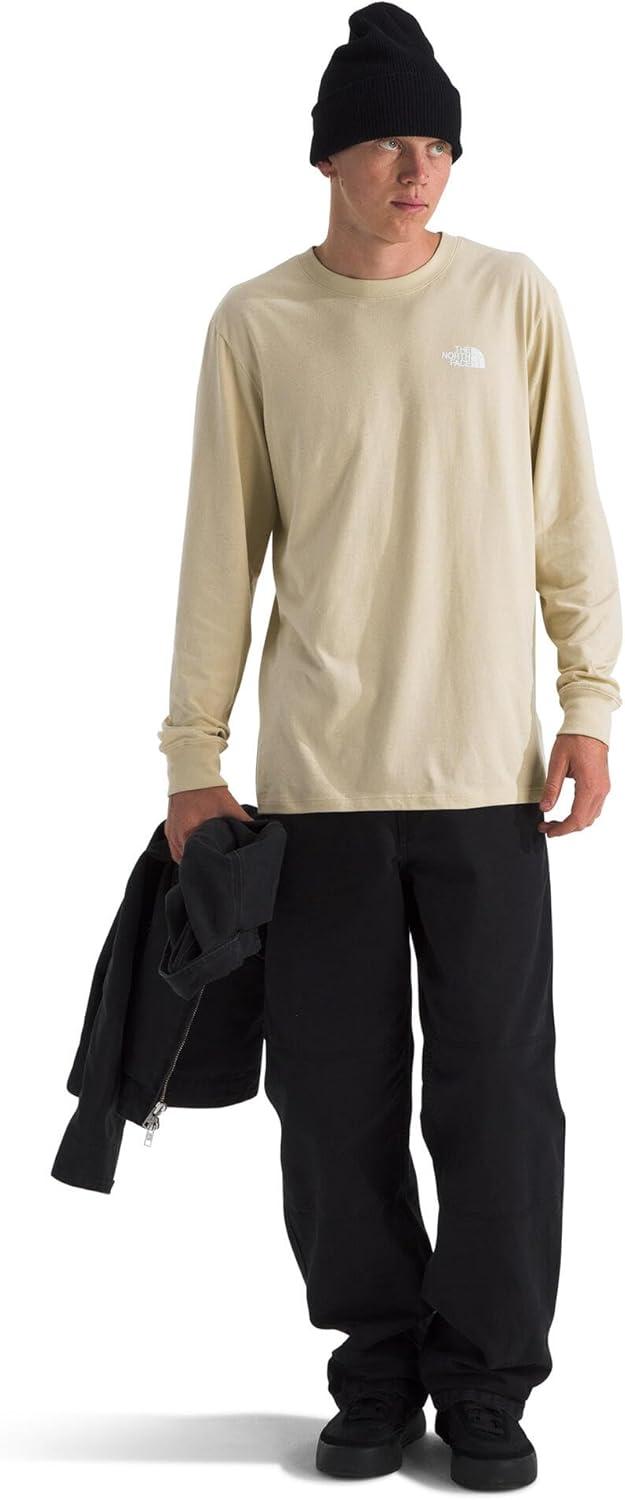 imageThe North Face Mens Long Sleeve Box NSE TeeGravel