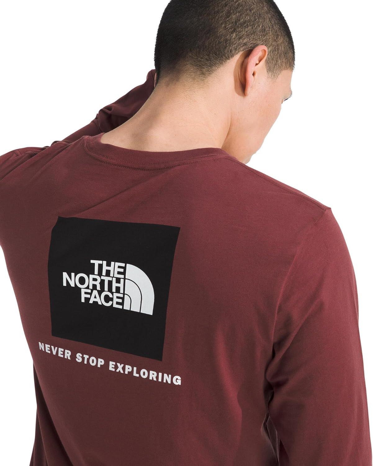 imageThe North Face Mens Long Sleeve Box NSE TeeSumac