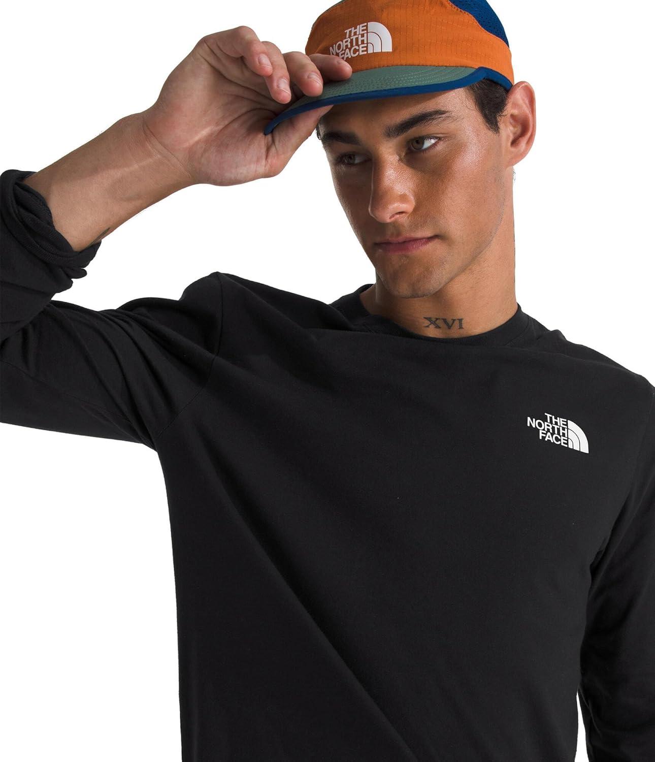 imageThe North Face Mens Long Sleeve Box NSE TeeTnf BlackTnf White