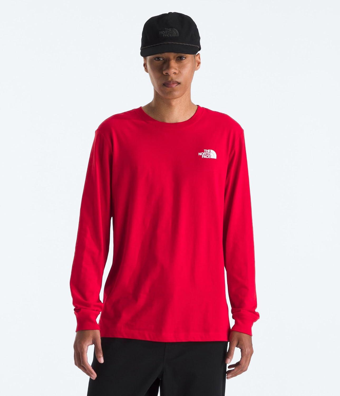 imageThe North Face Mens Long Sleeve Box NSE TeeTnf Red