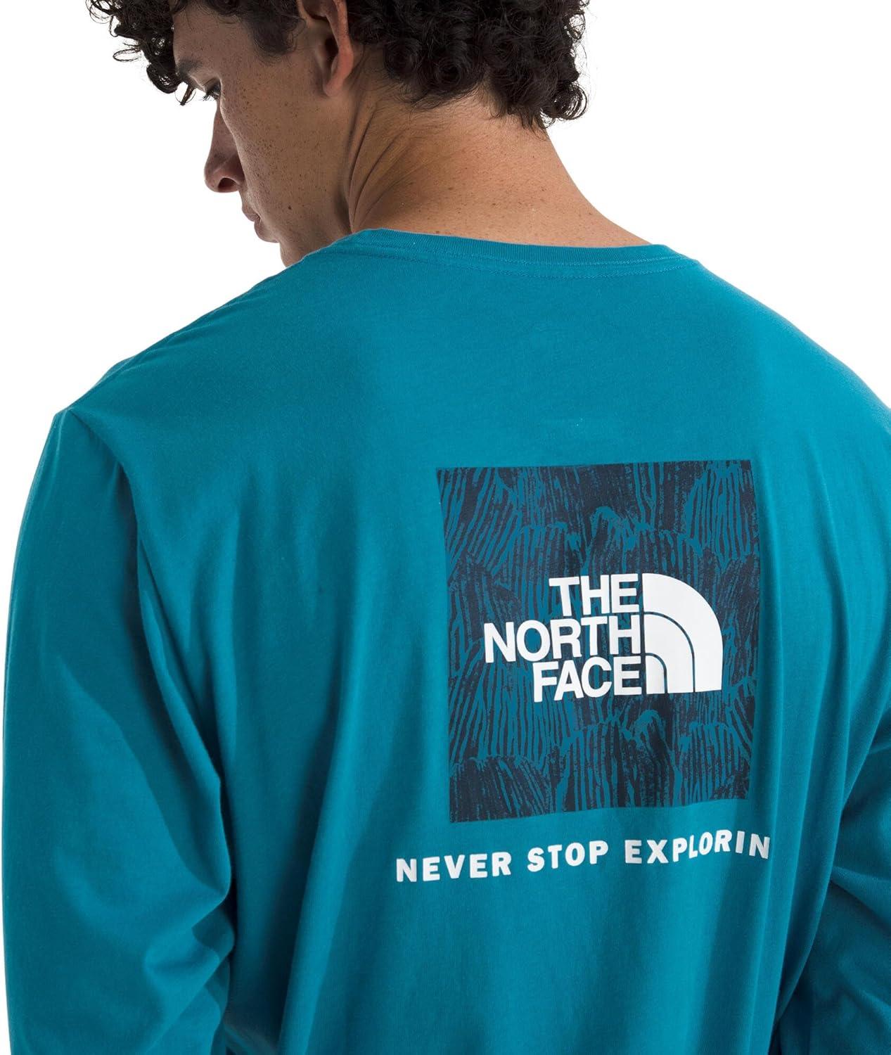 imageThe North Face Mens Nf0a8evsDusk BlueSummit Navy Regenerative Ink Print