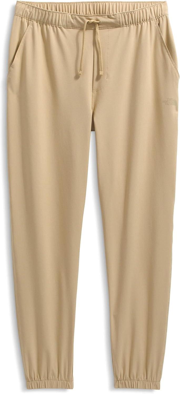 imageThe North Face Mens Paramount Jogger Moisture Wicking Pants Elastic Waistband with Adjustable DrawcordKhaki Stone
