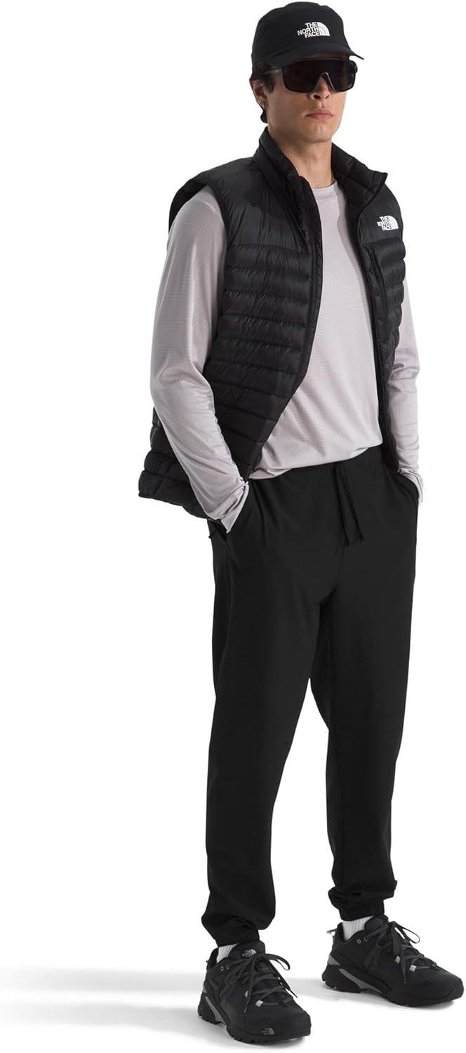 imageThe North Face Mens Paramount Jogger Moisture Wicking Pants Elastic Waistband with Adjustable DrawcordTnf Black