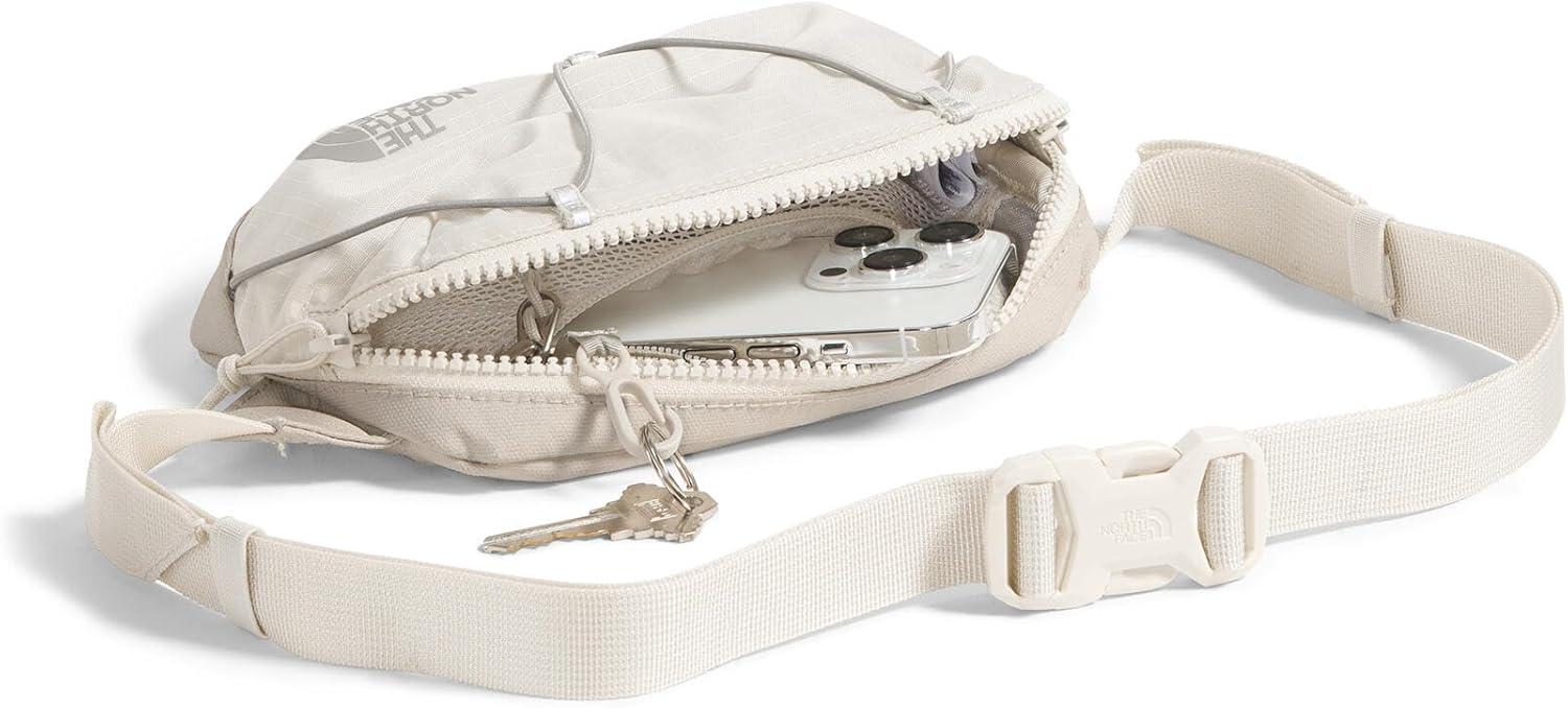 imageThe North Face Terra Lumbar Hiking Hip Pack 1 Liter Storage Belt Bag Water Repellent Finish Adjustable Strap Secure Zip PocketsCalacattaSoapstone