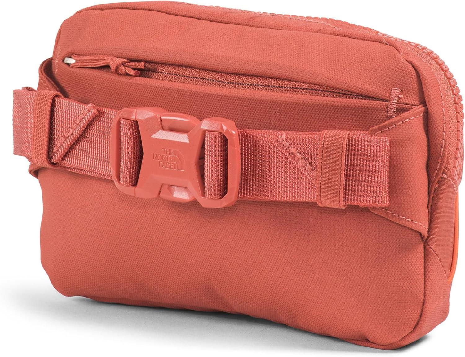 imageThe North Face Terra Lumbar Hiking Hip Pack 1 Liter Storage Belt Bag Water Repellent Finish Adjustable Strap Secure Zip PocketsMars DustSolar Flare
