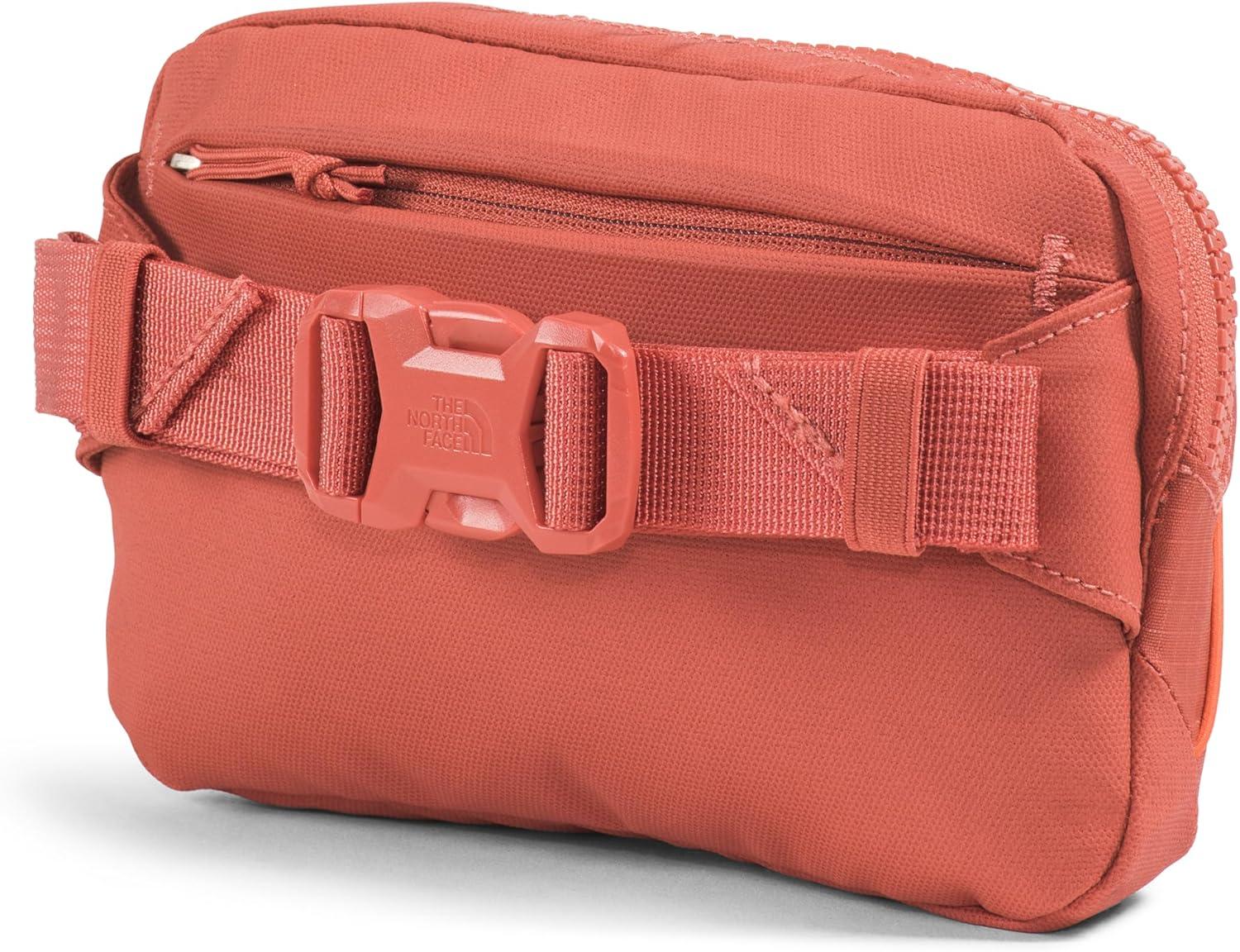 imageThe North Face Terra Lumbar Hiking Hip Pack 1 Liter Storage Belt Bag Water Repellent Finish Adjustable Strap Secure Zip PocketsMars DustSolar Flare