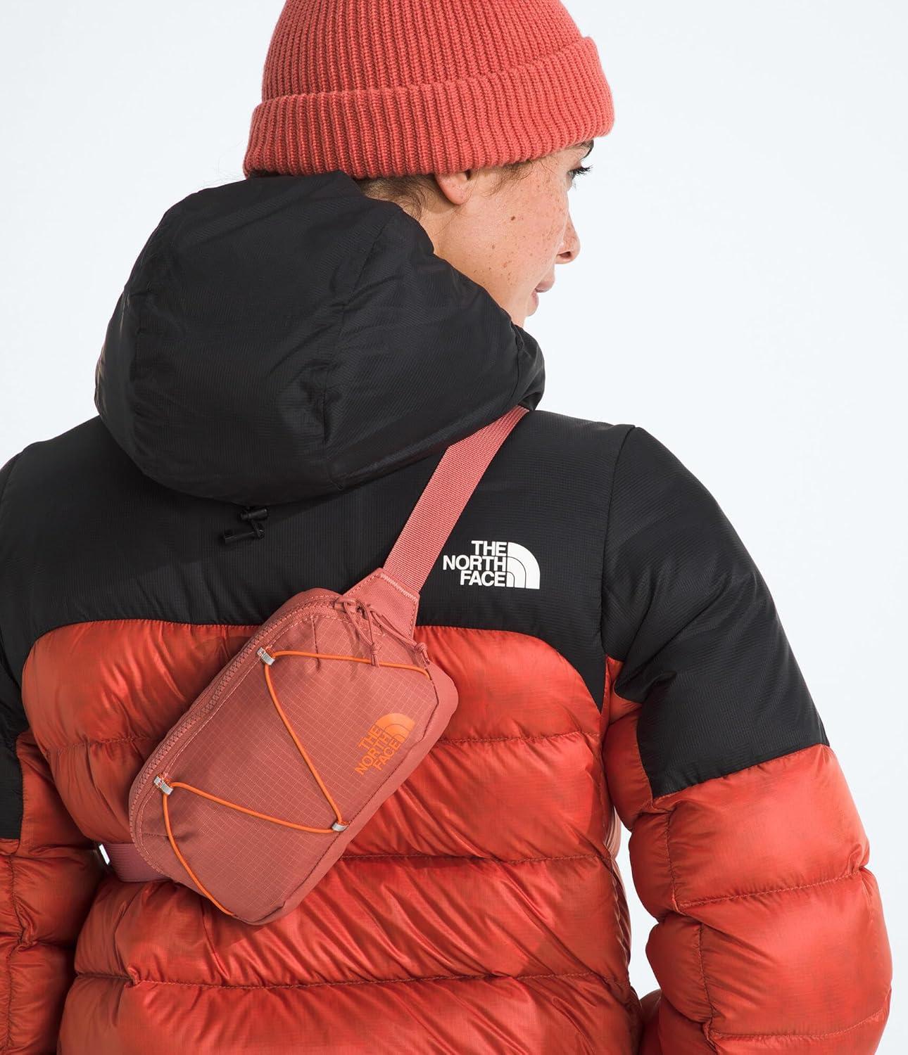 imageThe North Face Terra Lumbar Hiking Hip Pack 1 Liter Storage Belt Bag Water Repellent Finish Adjustable Strap Secure Zip PocketsMars DustSolar Flare