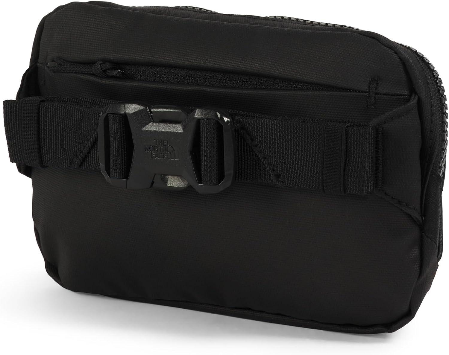 imageThe North Face Terra Lumbar Hiking Hip Pack 1 Liter Storage Belt Bag Water Repellent Finish Adjustable Strap Secure Zip PocketsTNF BlackTNF White