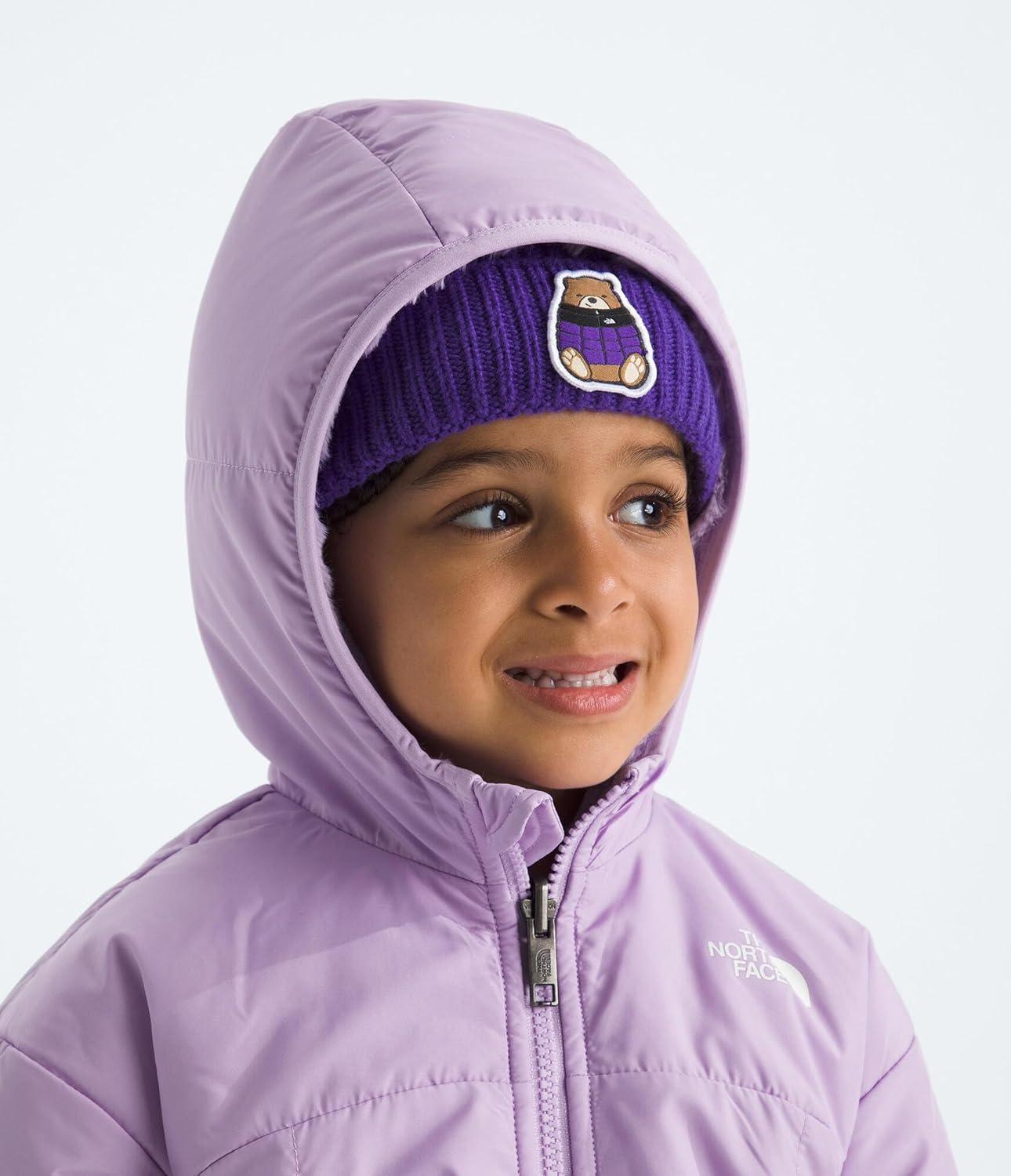 imageThe North Face Unisex Baby Reversible Shasta Full Zip Hooded JacketLite Lilac