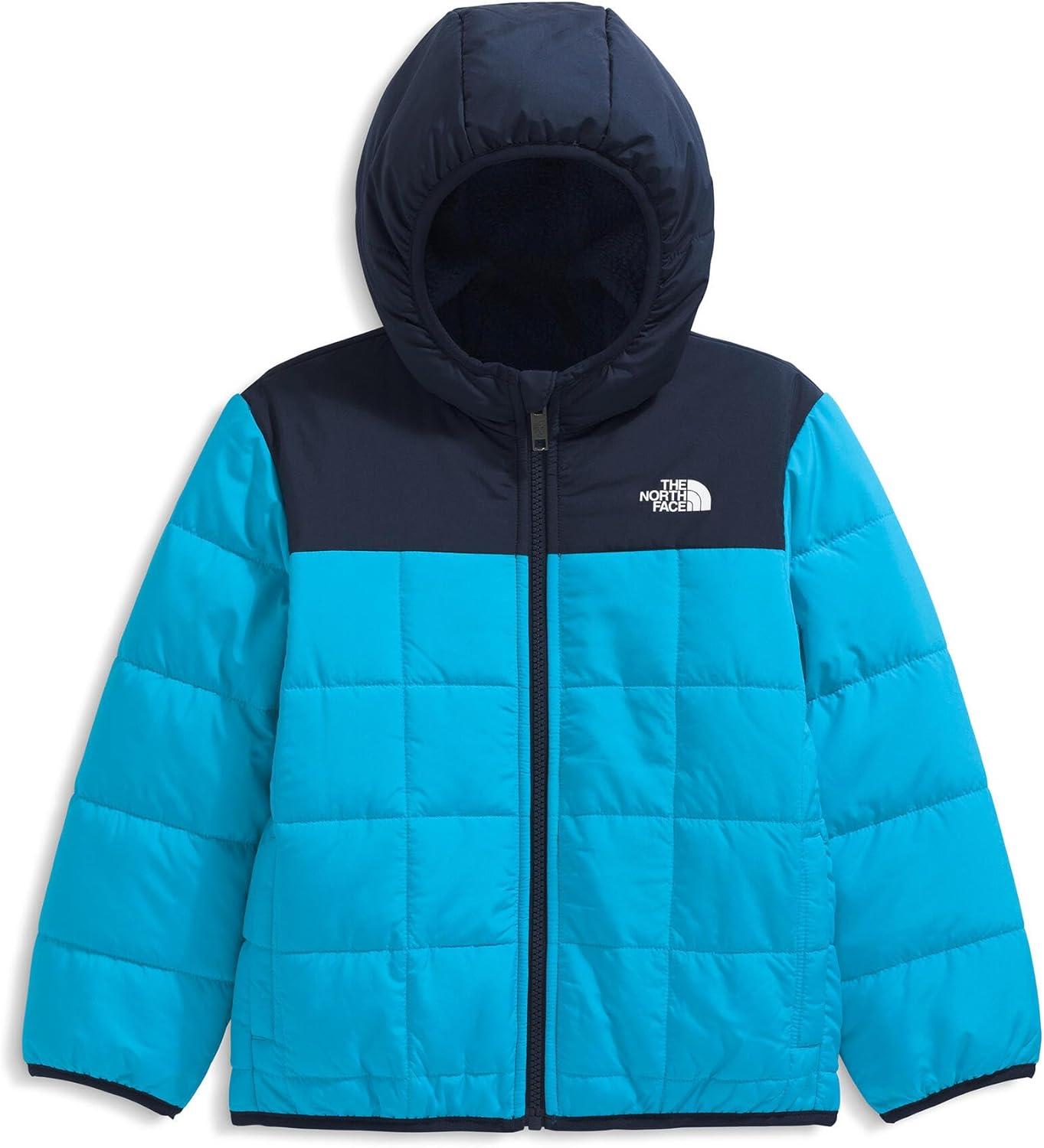 imageThe North Face Unisex Baby Reversible Shasta Full Zip Hooded JacketMeridian BlueSummit Navy