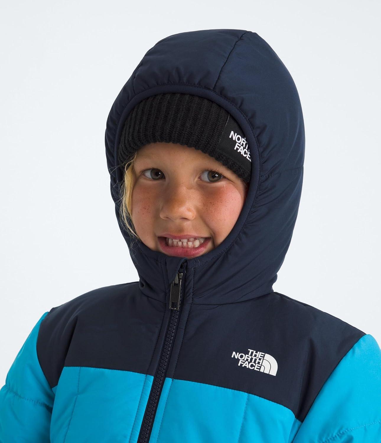 imageThe North Face Unisex Baby Reversible Shasta Full Zip Hooded JacketMeridian BlueSummit Navy