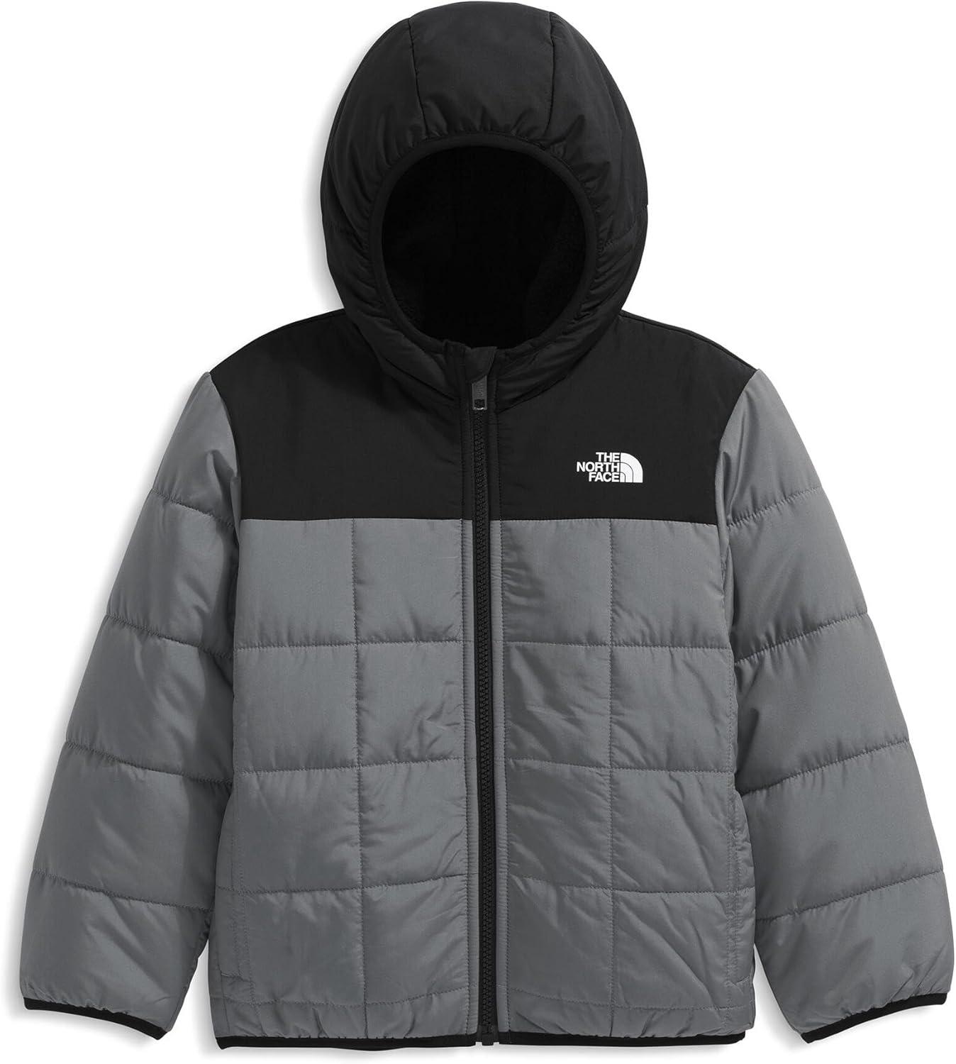 imageThe North Face Unisex Baby Reversible Shasta Full Zip Hooded JacketSmoked Pearl