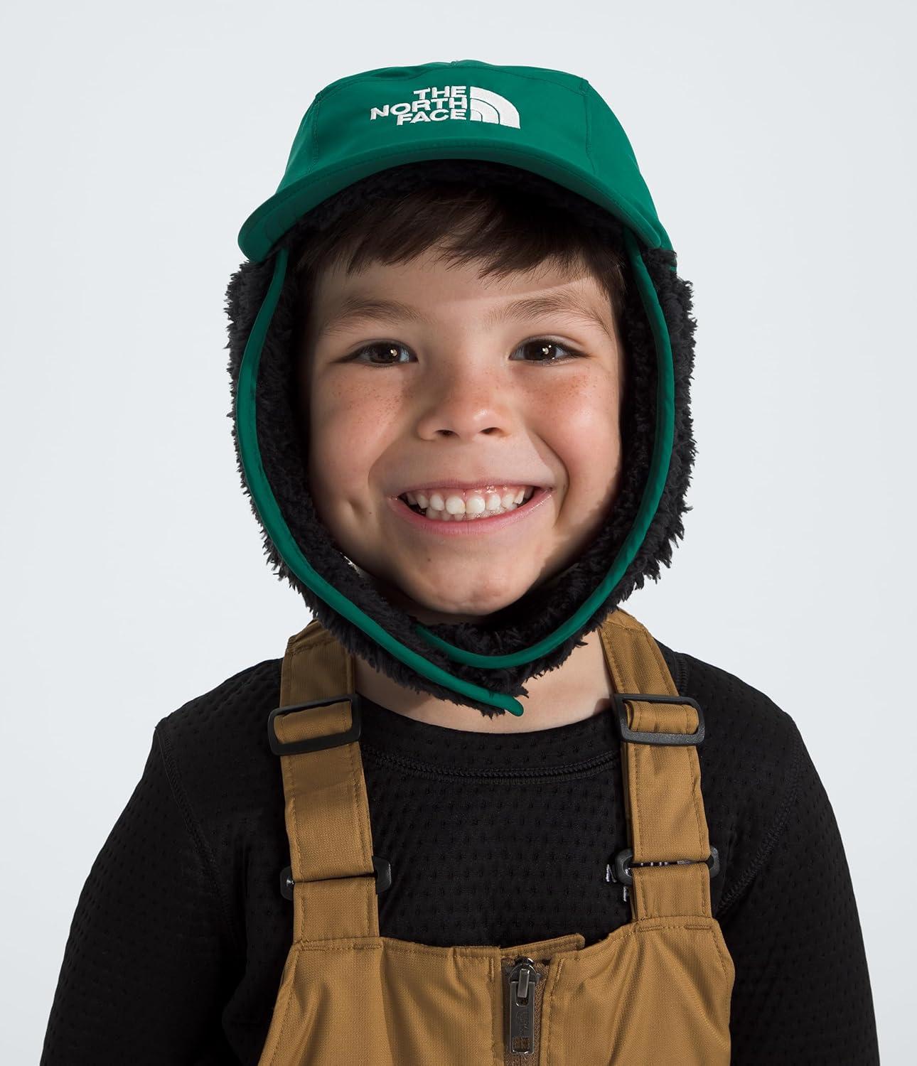 imageThe North Face Unisex Baby Shasta Trapper HatEvergreenTnf Black