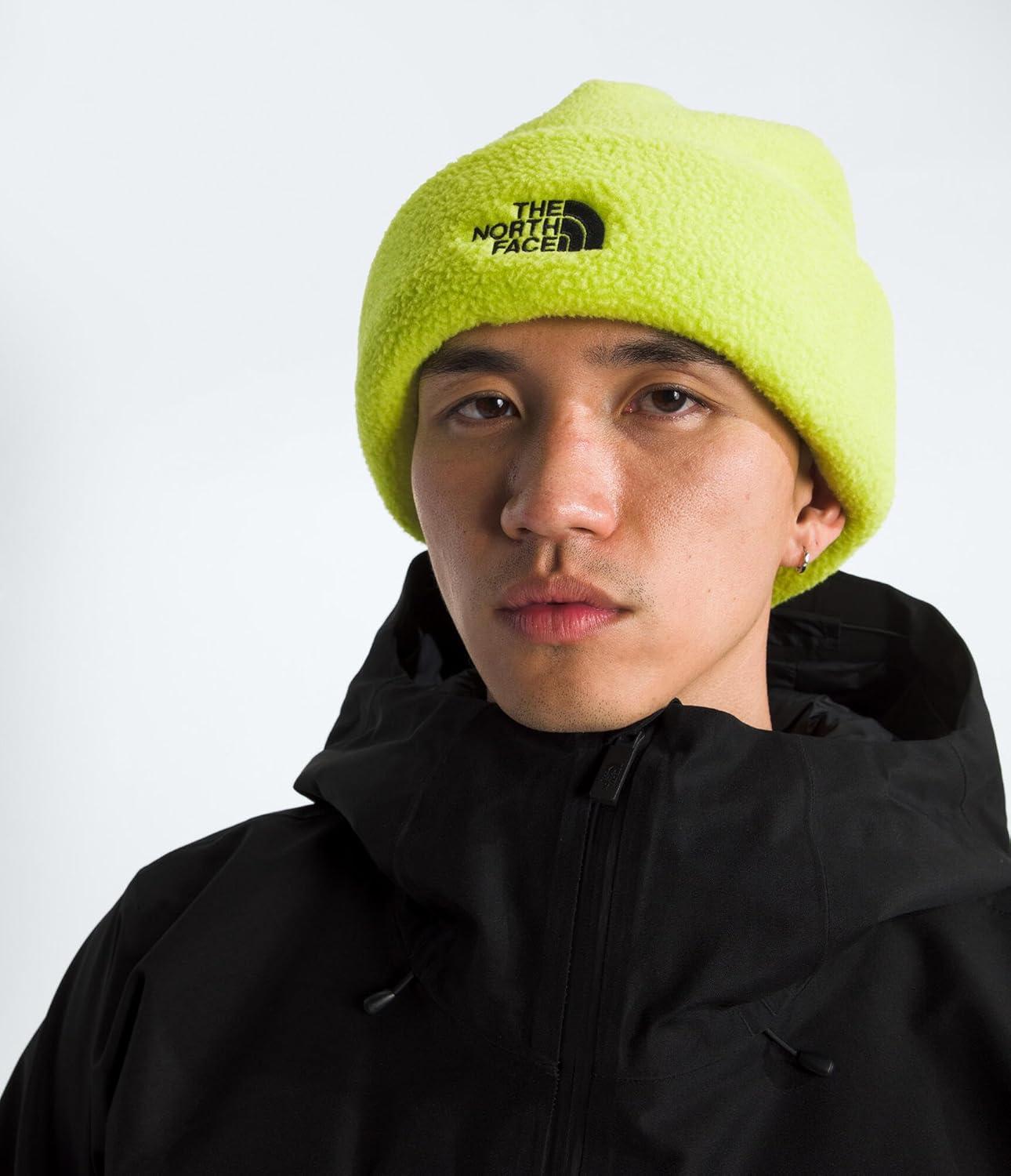 imageThe North Face UnisexAdult Whimzy Powder Beanie Oversized Winter Hat for Men ampamp Women Adjustable Double Layer CuffFizz Lime