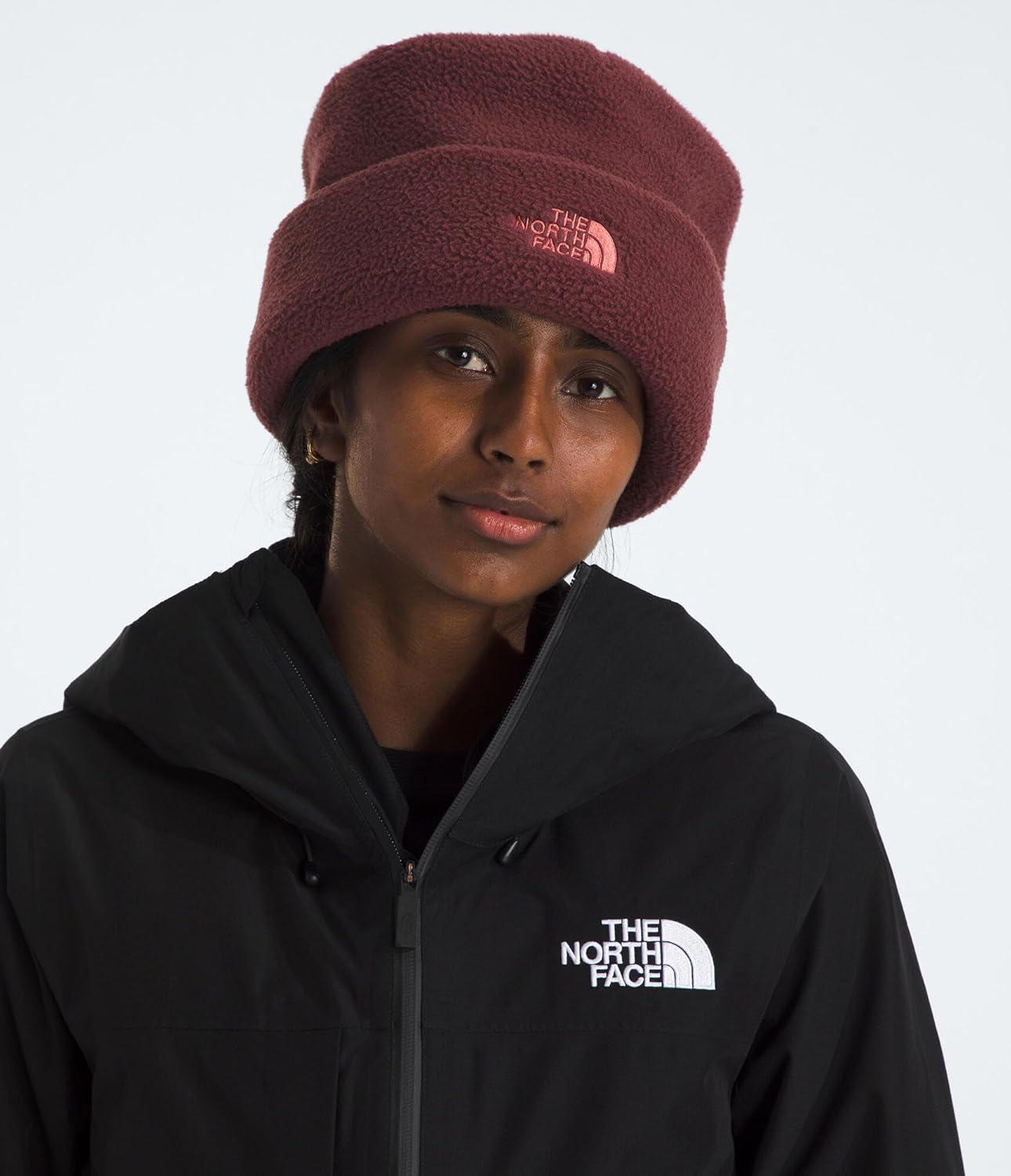 imageThe North Face UnisexAdult Whimzy Powder Beanie Oversized Winter Hat for Men ampamp Women Adjustable Double Layer CuffSumacMars Dust