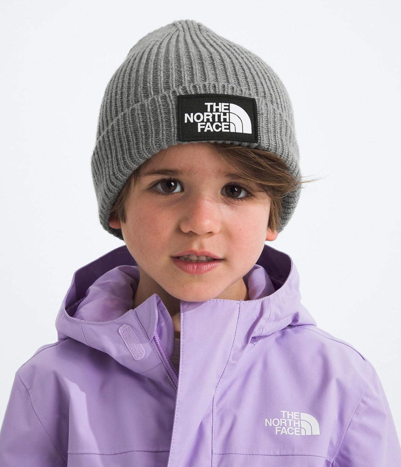 imageThe North Face UnisexBaby TNF Logo Box Cuffed BeanieTnf Medium Grey Heather