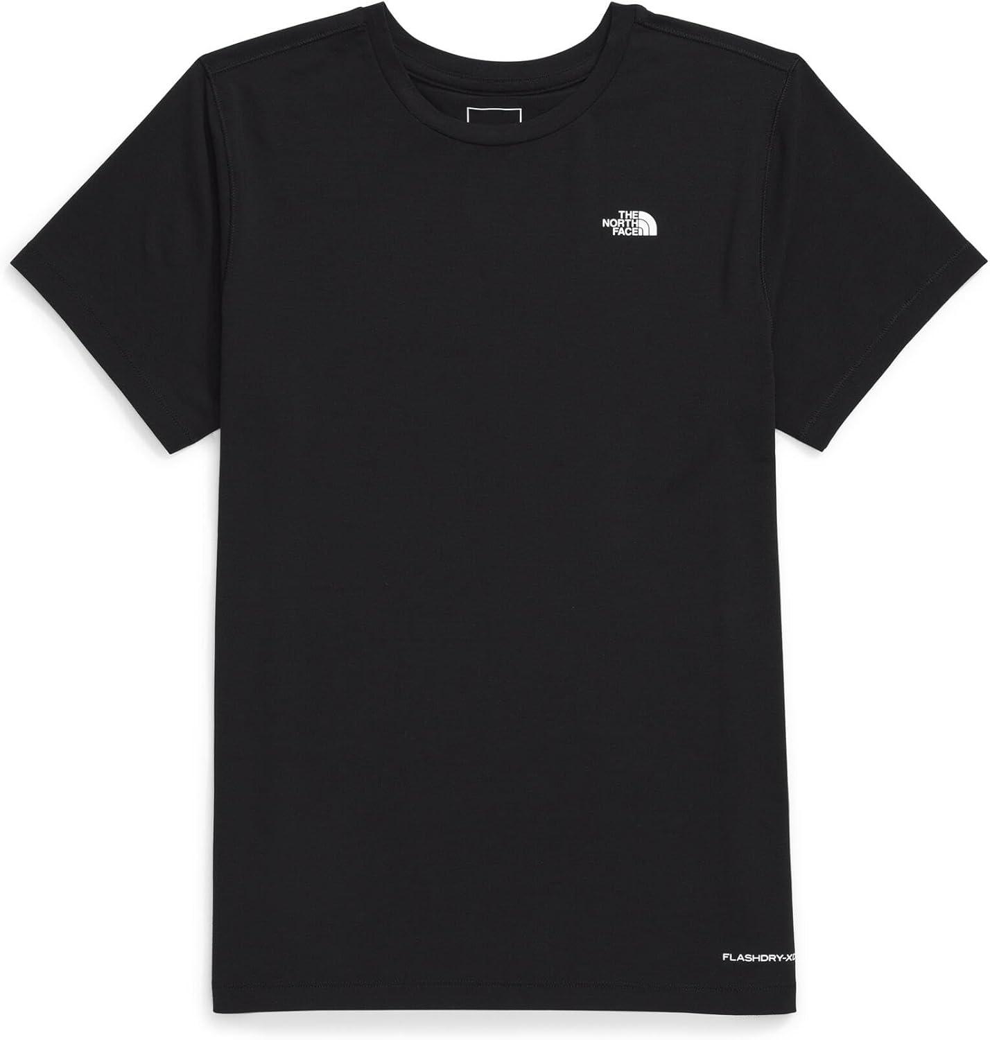 imageThe North Face Womens Adventure Tee ShortSleeve Crewneck with Moisture Wicking Fabric Setin SleevesTnf Black