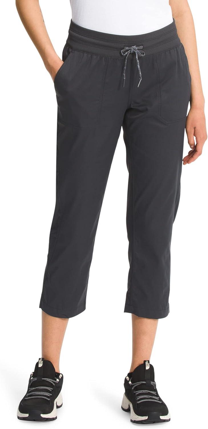 imageThe North Face Womens Aphrodite Motion Pant Moisture Wicking Athletic Pants Water Repellent UPF 40Asphalt Grey