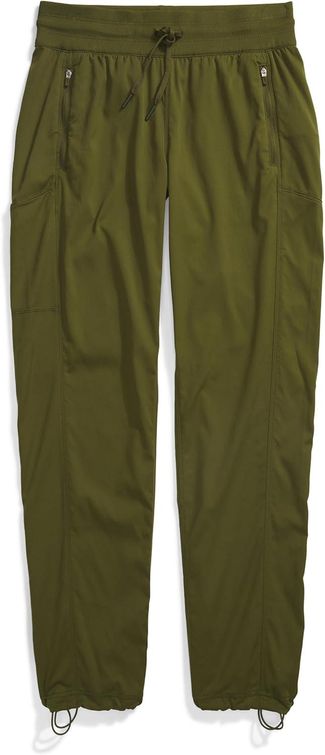imageThe North Face Womens Aphrodite Motion Pant Moisture Wicking Athletic Pants Water Repellent UPF 40Forest Olive