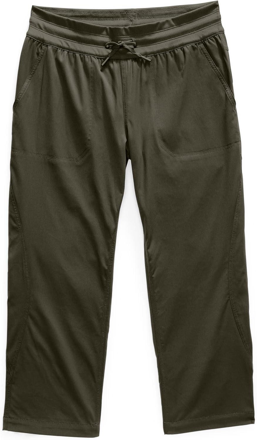 imageThe North Face Womens Aphrodite Motion Pant Moisture Wicking Athletic Pants Water Repellent UPF 40New Taupe Green