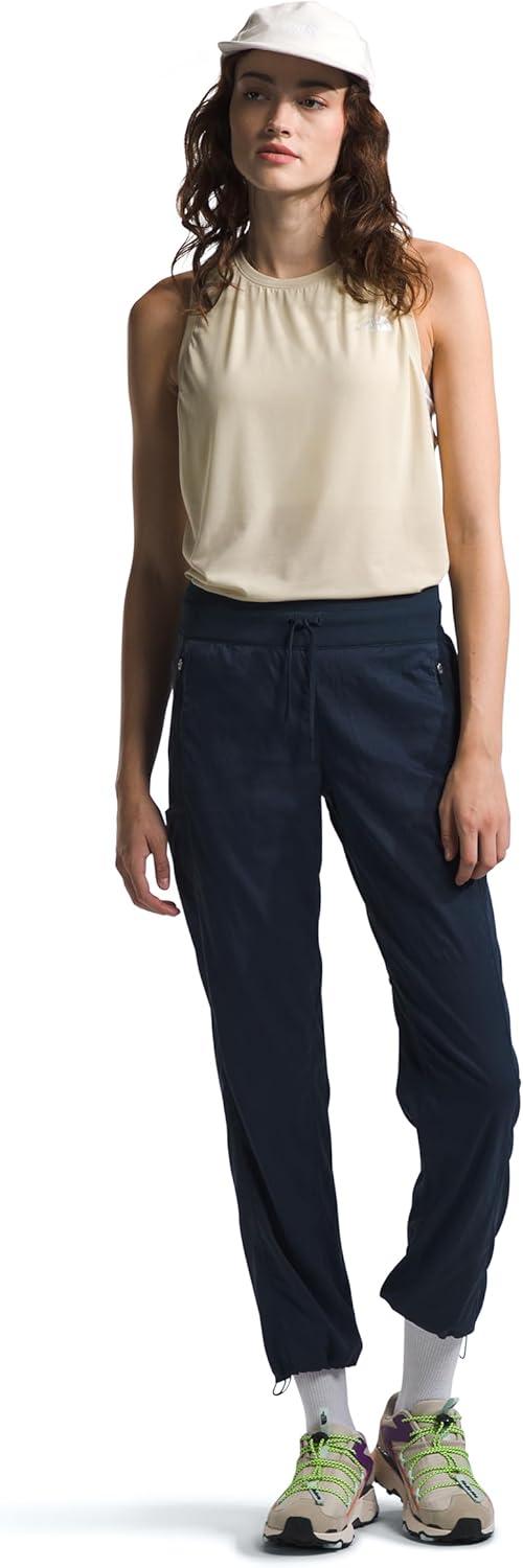 imageThe North Face Womens Aphrodite Motion Pant Moisture Wicking Athletic Pants Water Repellent UPF 40Summit Navy