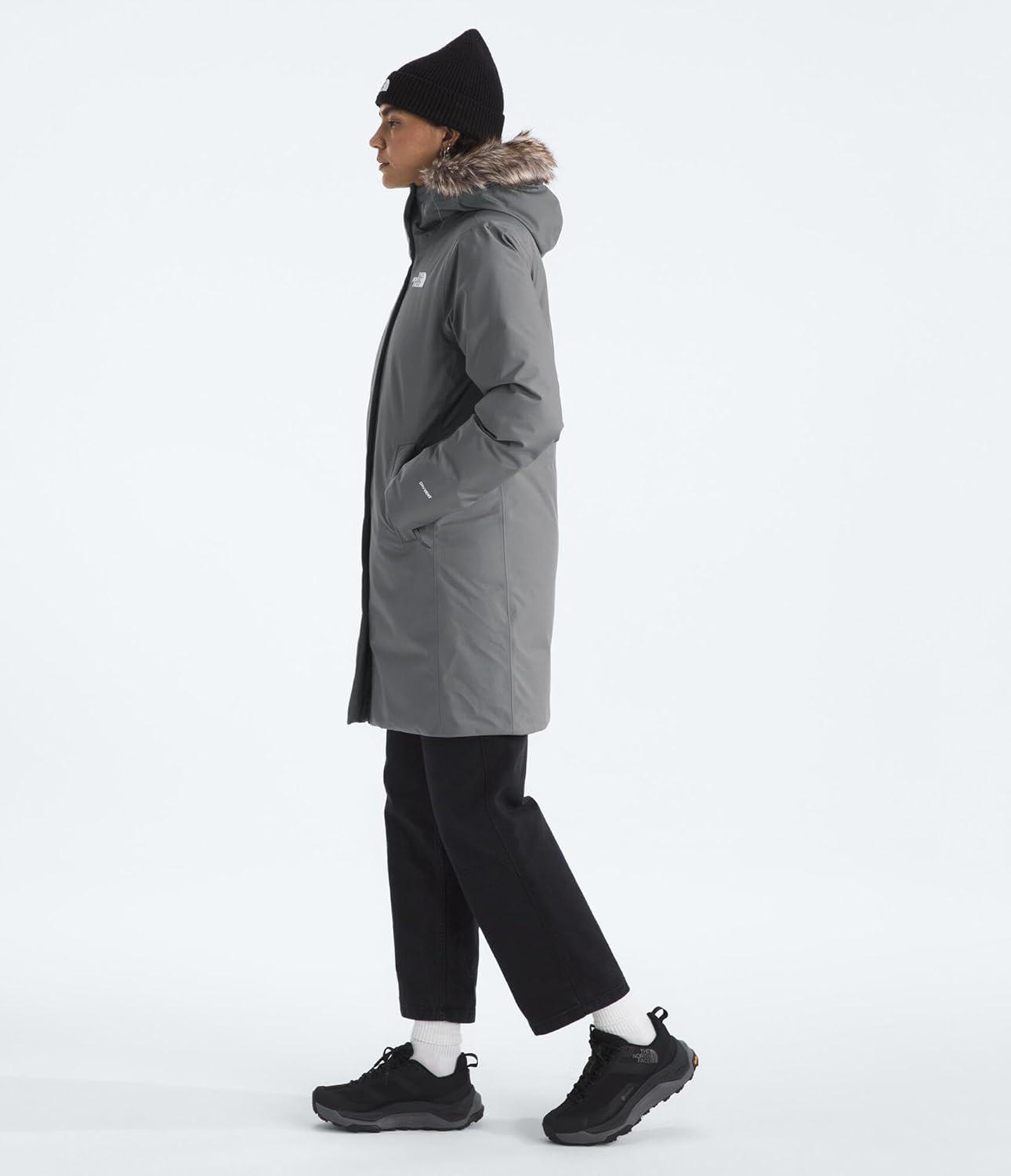 imageThe North Face Womens Arctic Parka Standard ampamp Plus SizeSmoked Pearl