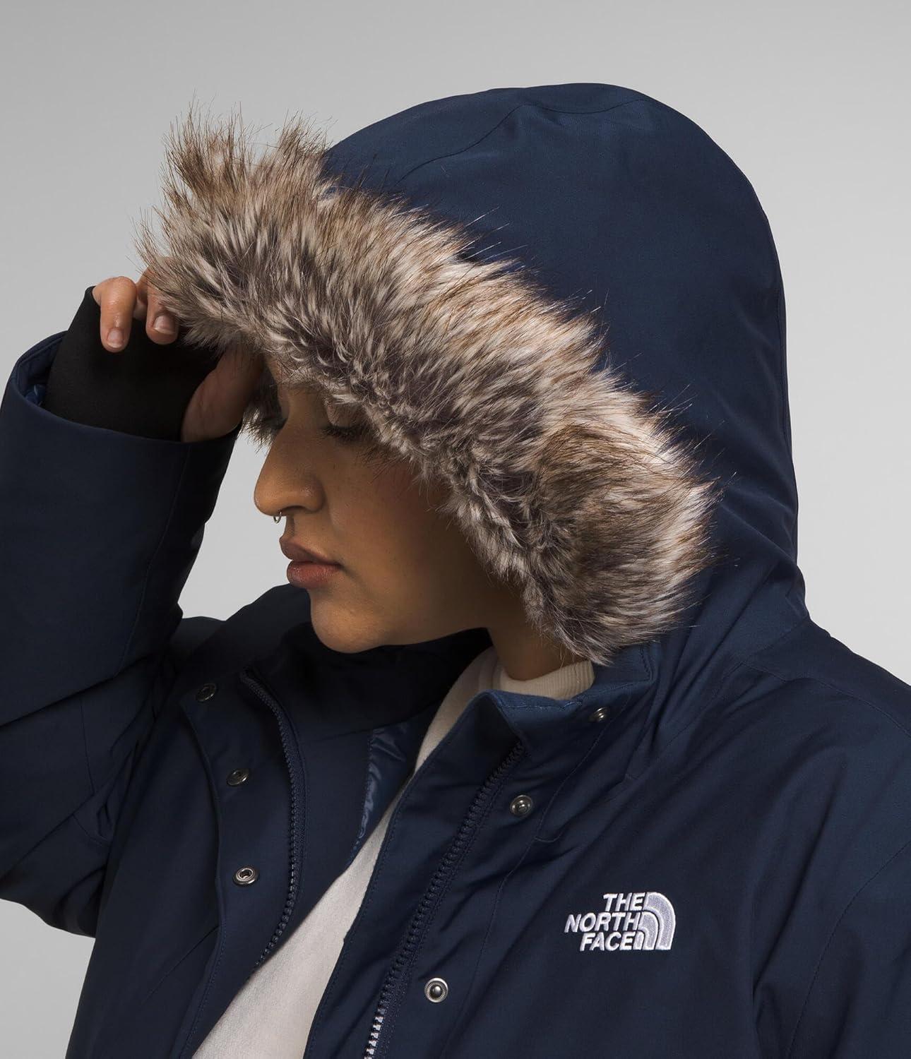 imageThe North Face Womens Arctic Parka Standard ampamp Plus SizeSummit Navy