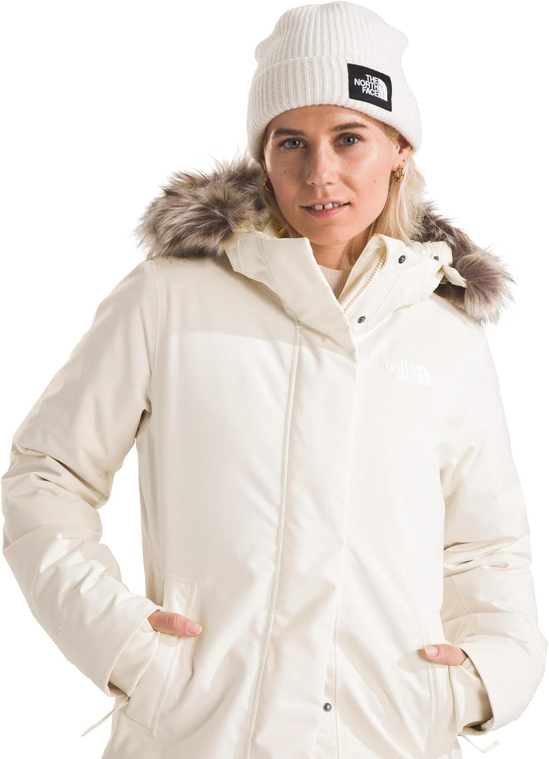 imageThe North Face Womens Arctic Parka Standard ampamp Plus SizeWhite Dune