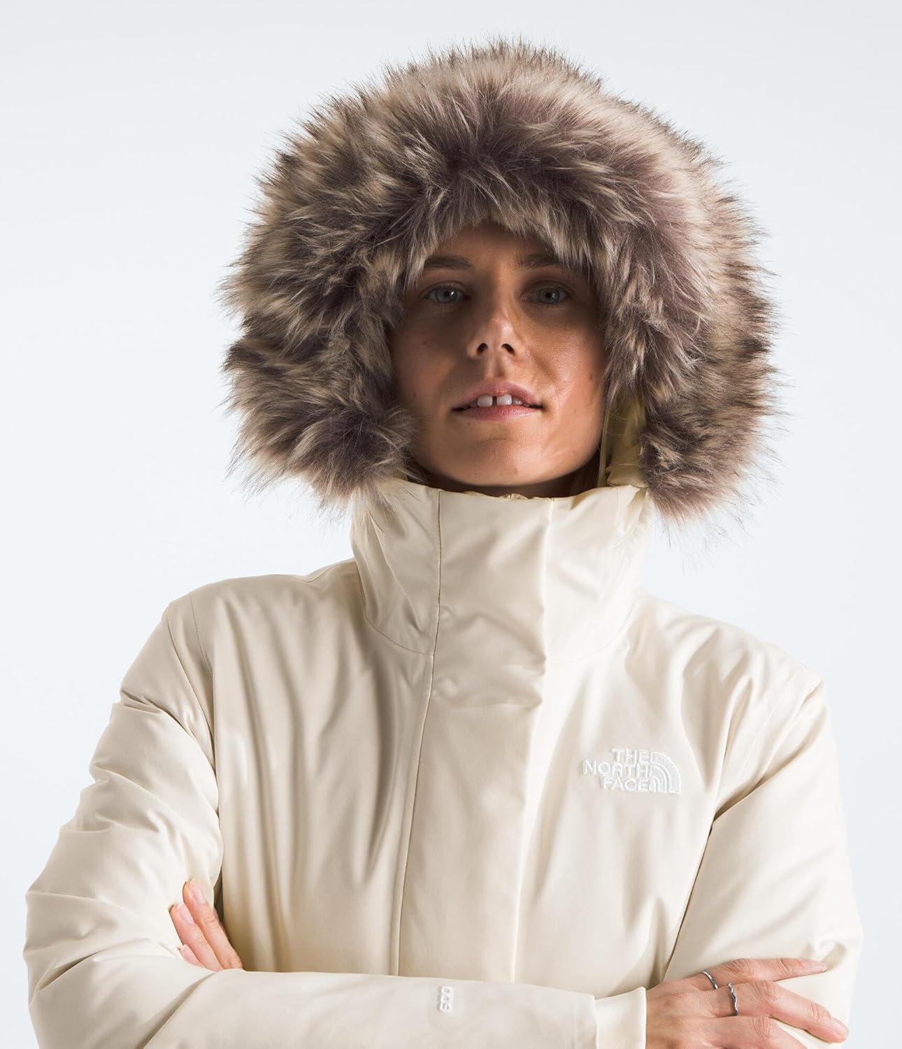 imageThe North Face Womens Arctic Parka Standard ampamp Plus SizeWhite Dune