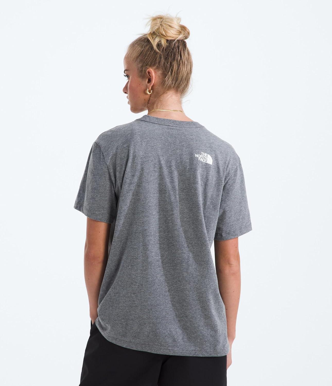 imageThe North Face Womens Evolution Butterfly ShortSleeve TeeTnf Mid Grey Heather
