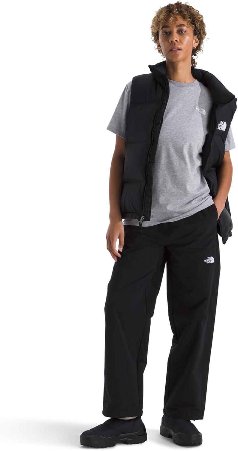 imageThe North Face Womens Evolution Simple Dome Relaxed ShortSleeve Tee Cotton TShirt with Classic Embroidered LogoTnf Pale Grey Heather